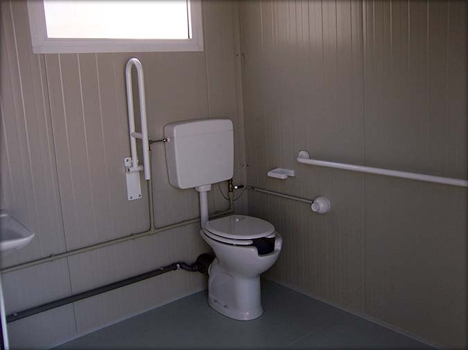 cabine sanitaire PMR