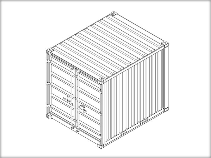 container de stockage