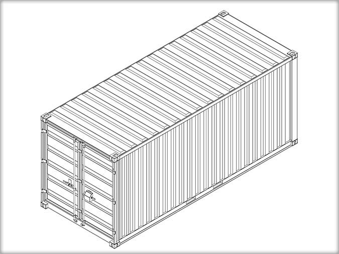 container de stockage