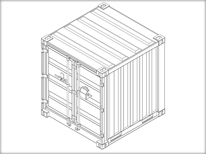 container de stockage