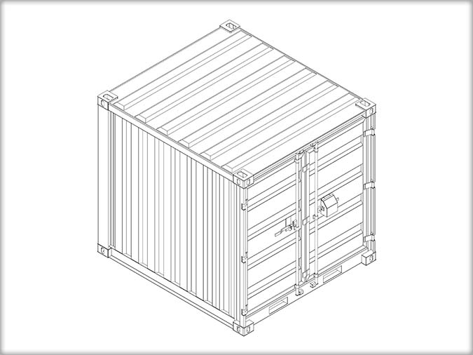 container de stockage