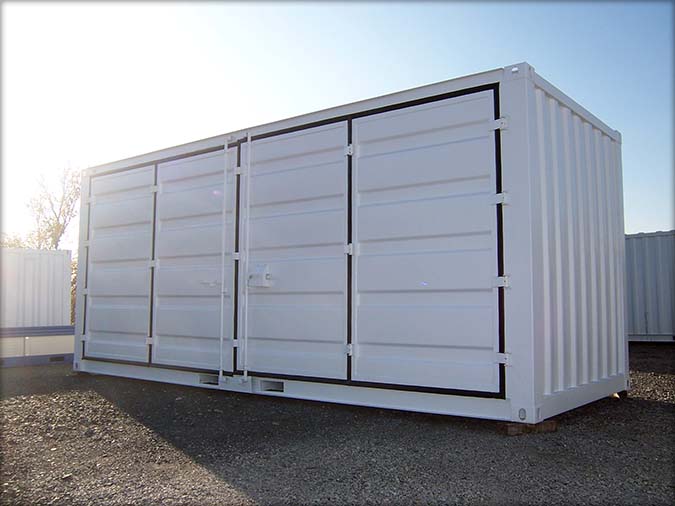 container open side