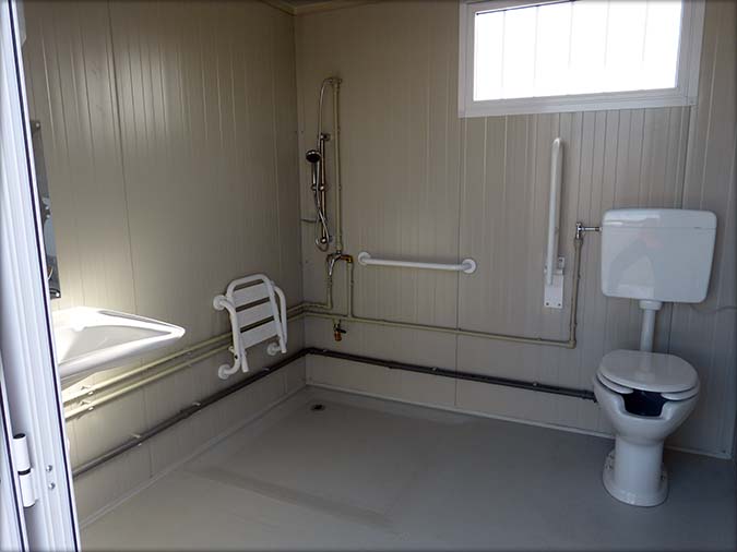 cabine sanitaire PMR